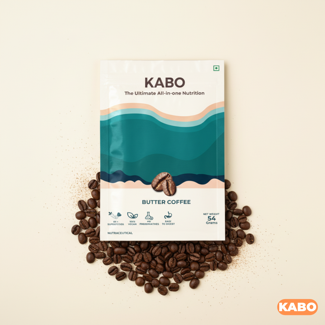 Butter Coffee Nutrition Shake – 23-25g Protein | KABO
